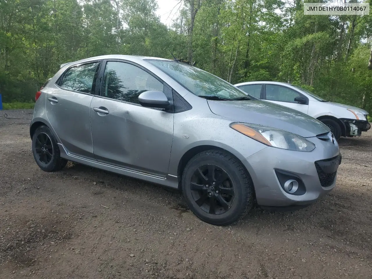 2011 Mazda Mazda2 VIN: JM1DE1HY0B0114067 Lot: 61058335