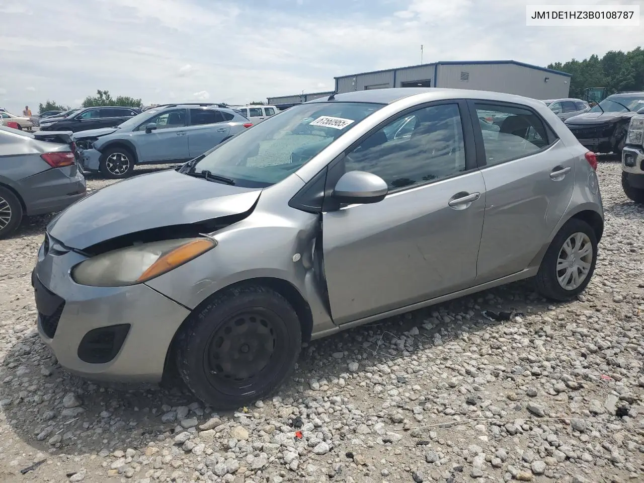 2011 Mazda Mazda2 VIN: JM1DE1HZ3B0108787 Lot: 61560965