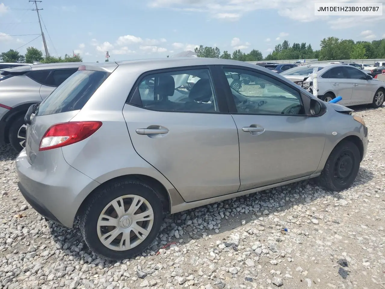 2011 Mazda Mazda2 VIN: JM1DE1HZ3B0108787 Lot: 61560965