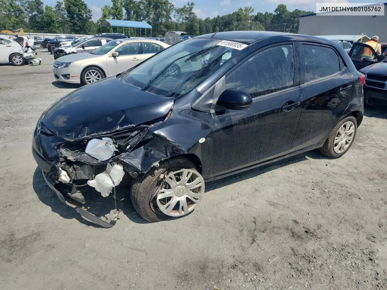 2011 Mazda Mazda2 VIN: JM1DE1HY6B0105762 Lot: 61580035