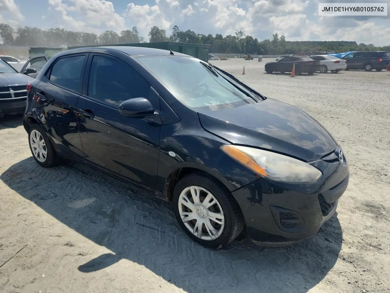2011 Mazda Mazda2 VIN: JM1DE1HY6B0105762 Lot: 61580035