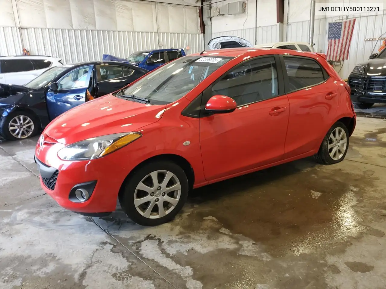 2011 Mazda Mazda2 VIN: JM1DE1HY5B0113271 Lot: 62596395