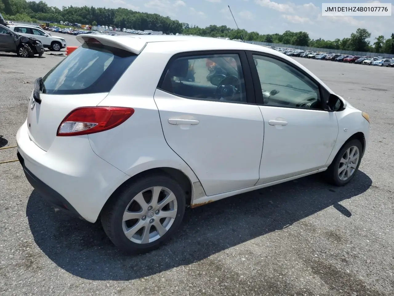 2011 Mazda Mazda2 VIN: JM1DE1HZ4B0107776 Lot: 62731195