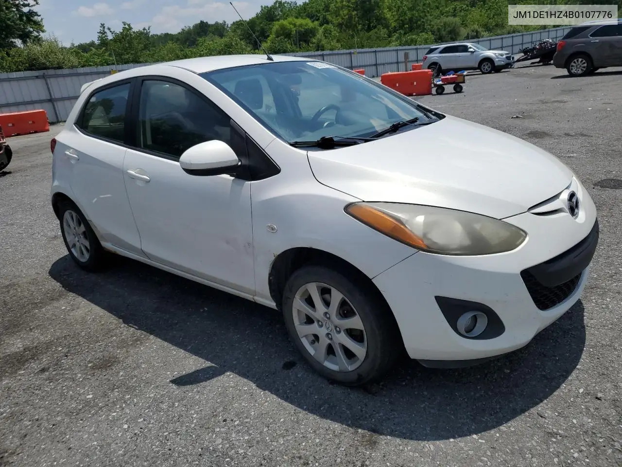 2011 Mazda Mazda2 VIN: JM1DE1HZ4B0107776 Lot: 62731195