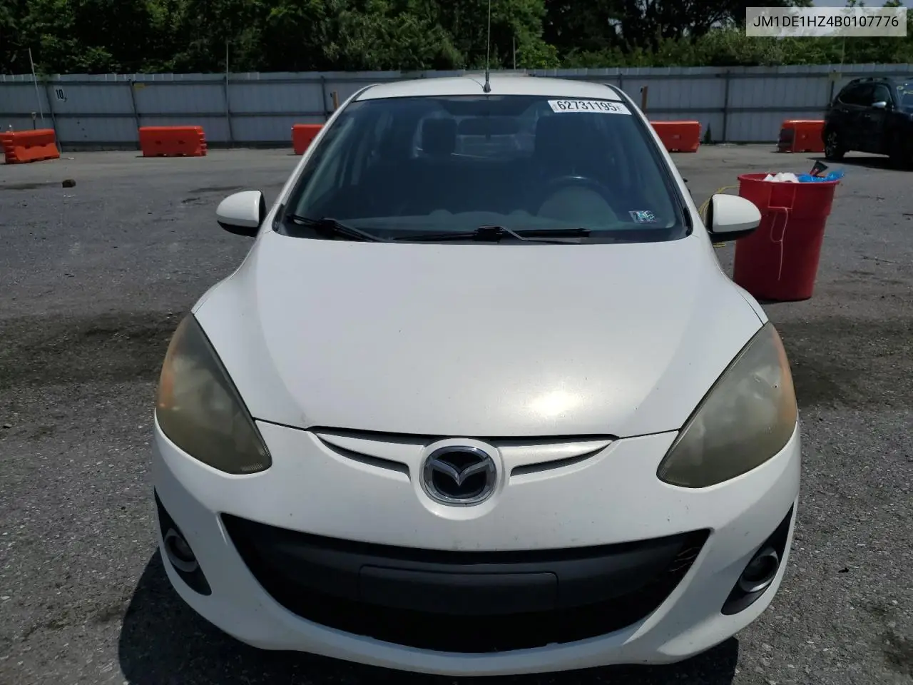 2011 Mazda Mazda2 VIN: JM1DE1HZ4B0107776 Lot: 62731195