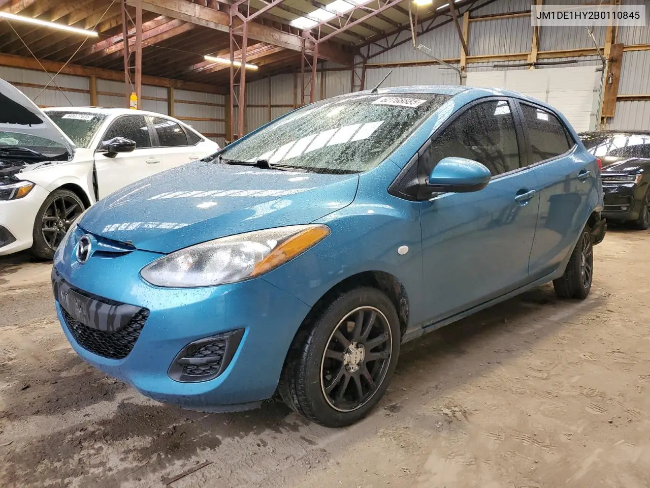 2011 Mazda Mazda2 VIN: JM1DE1HY2B0110845 Lot: 62768885