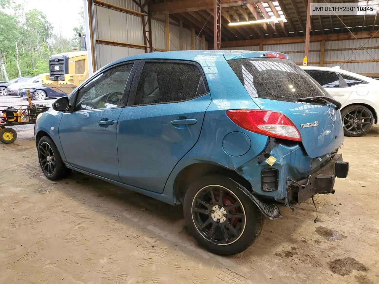 2011 Mazda Mazda2 VIN: JM1DE1HY2B0110845 Lot: 62768885