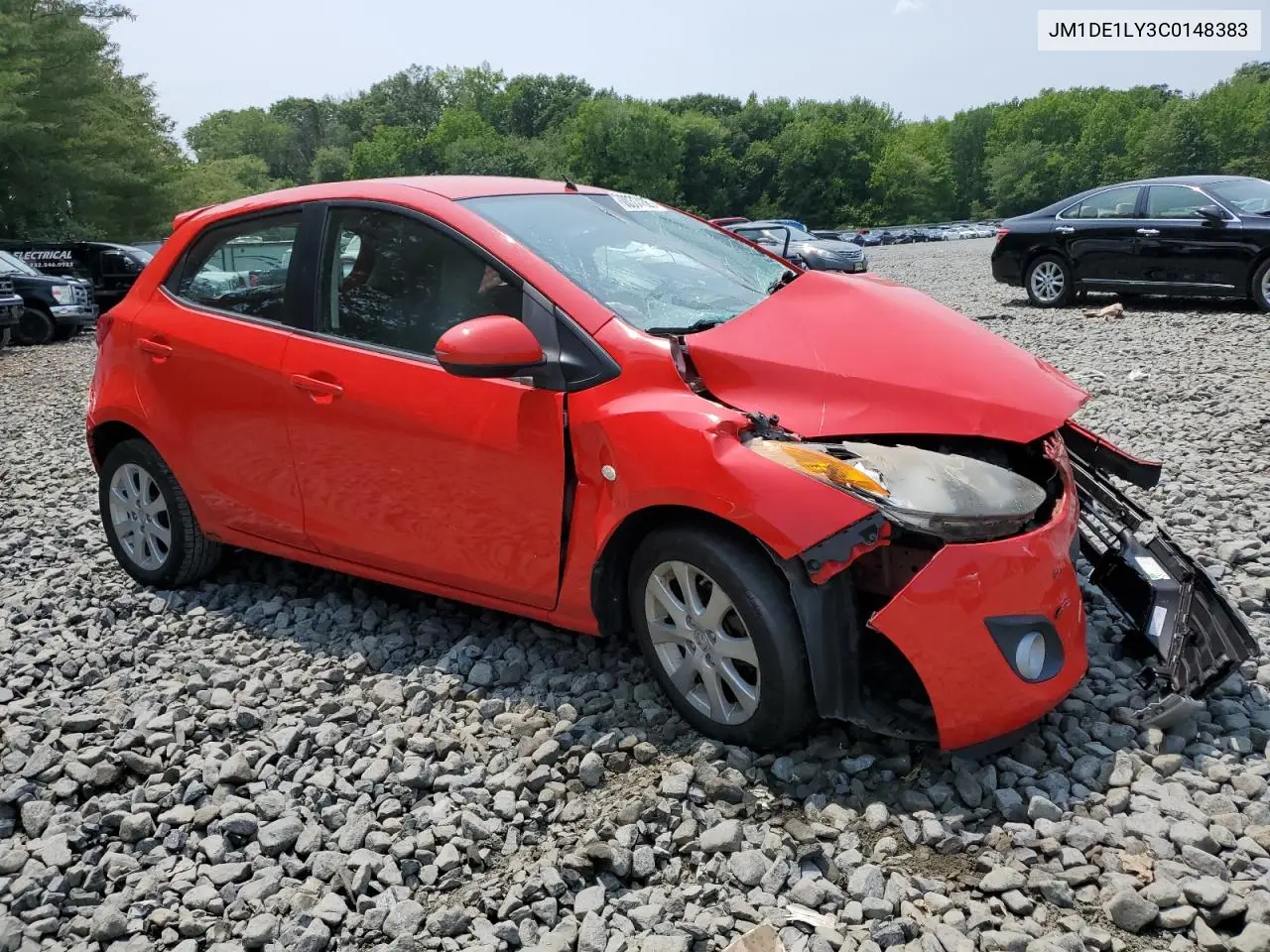2012 Mazda Mazda2 VIN: JM1DE1LY3C0148383 Lot: 60374365