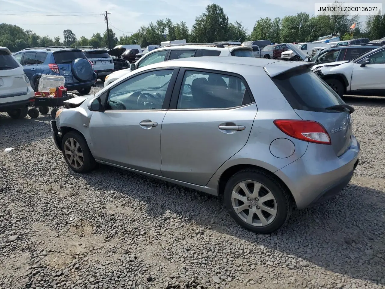 2012 Mazda Mazda2 VIN: JM1DE1LZ0C0136071 Lot: 61084355