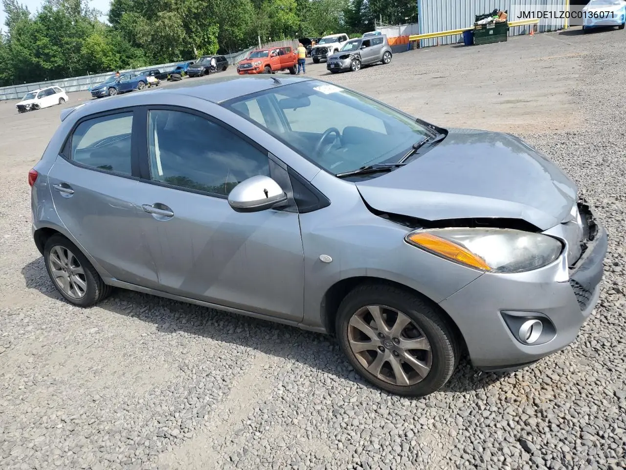 2012 Mazda Mazda2 VIN: JM1DE1LZ0C0136071 Lot: 61084355