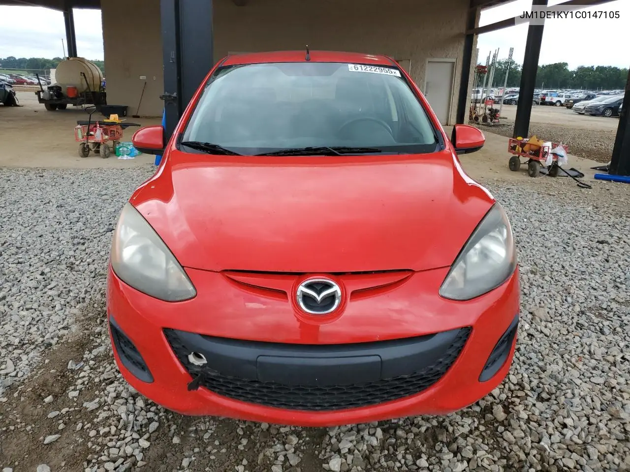 2012 Mazda Mazda2 VIN: JM1DE1KY1C0147105 Lot: 61222955