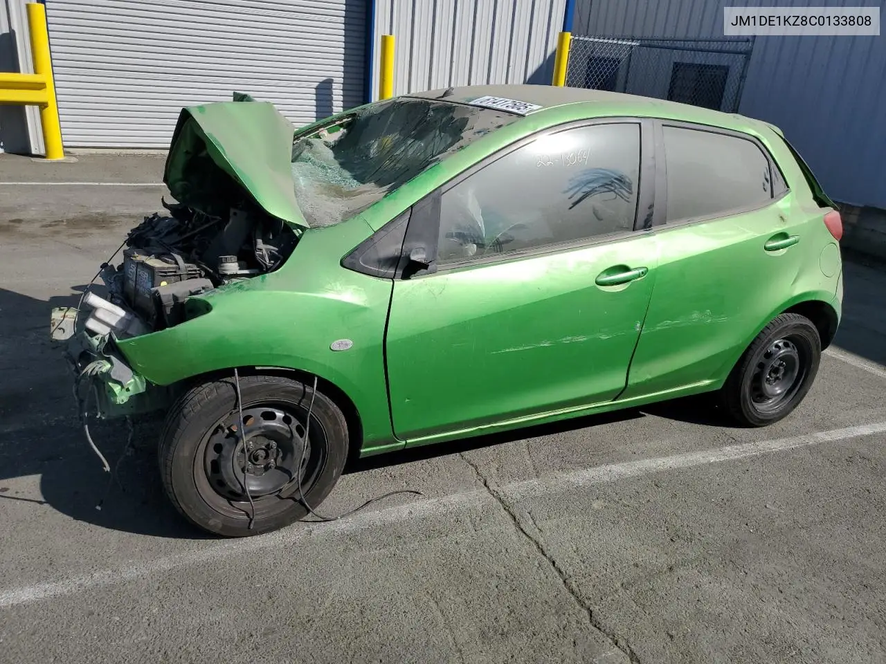 2012 Mazda Mazda2 VIN: JM1DE1KZ8C0133808 Lot: 61417505