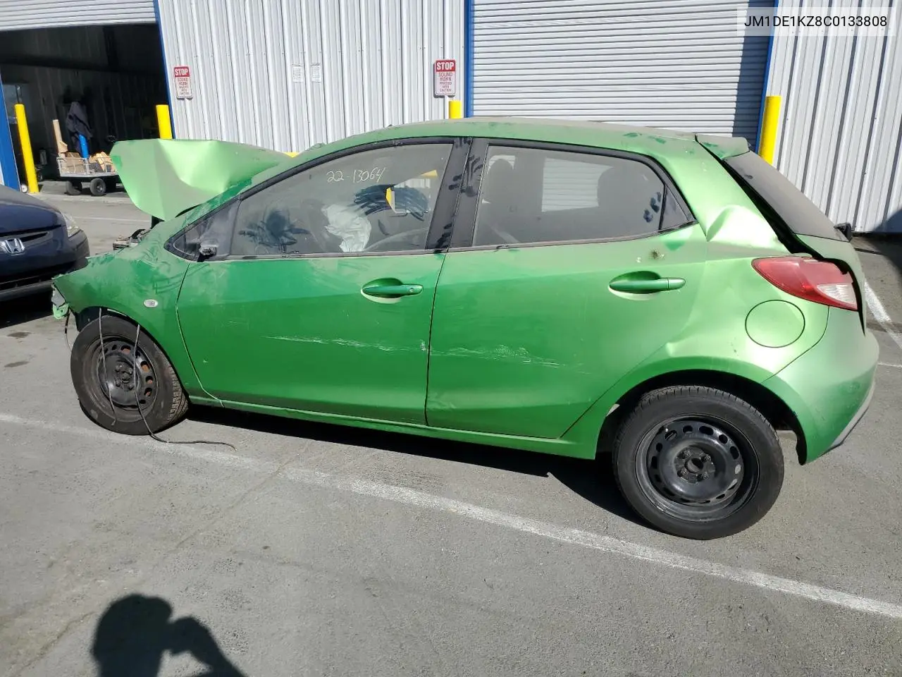 2012 Mazda Mazda2 VIN: JM1DE1KZ8C0133808 Lot: 61417505