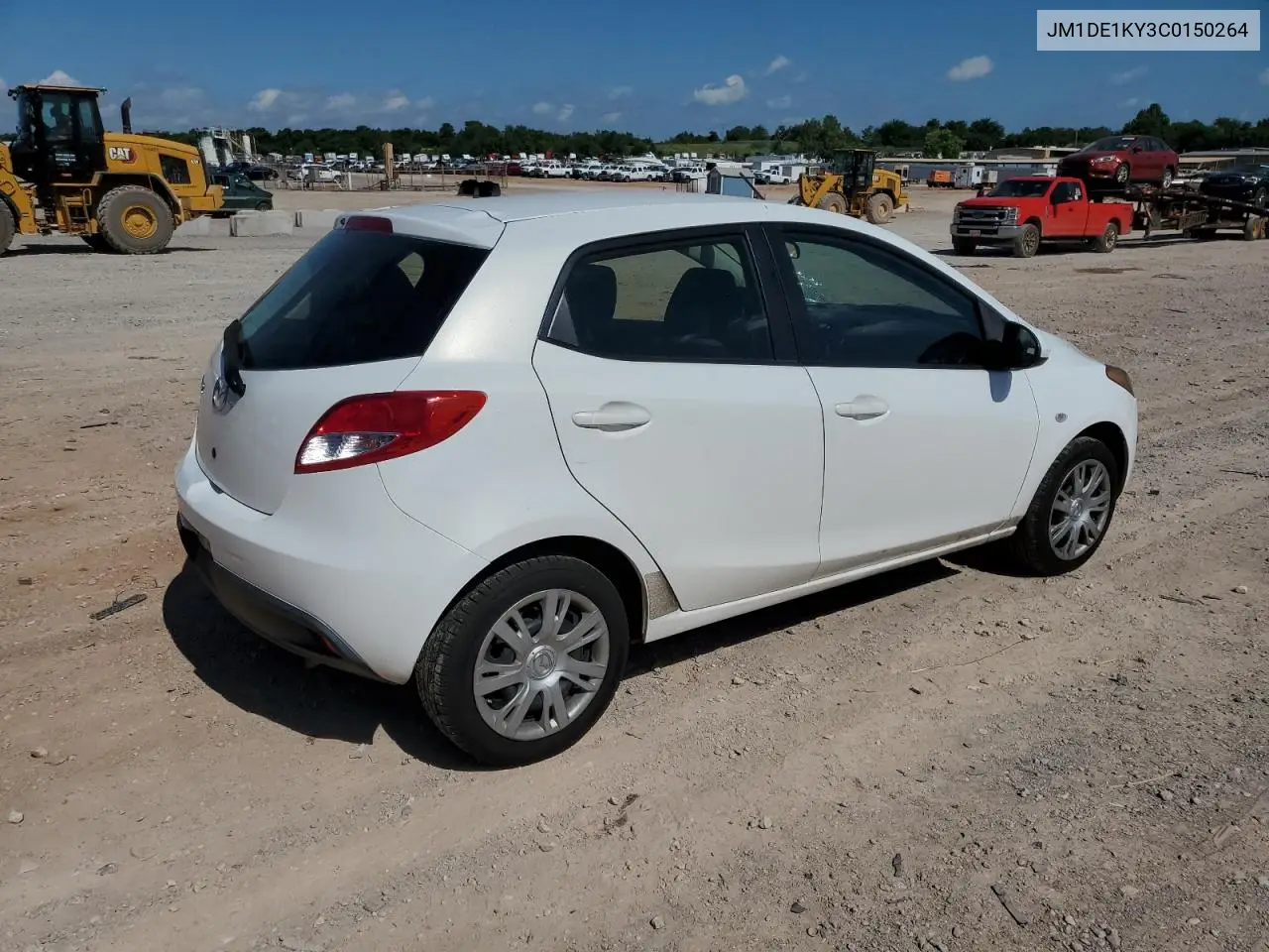 2012 Mazda Mazda2 VIN: JM1DE1KY3C0150264 Lot: 62579055