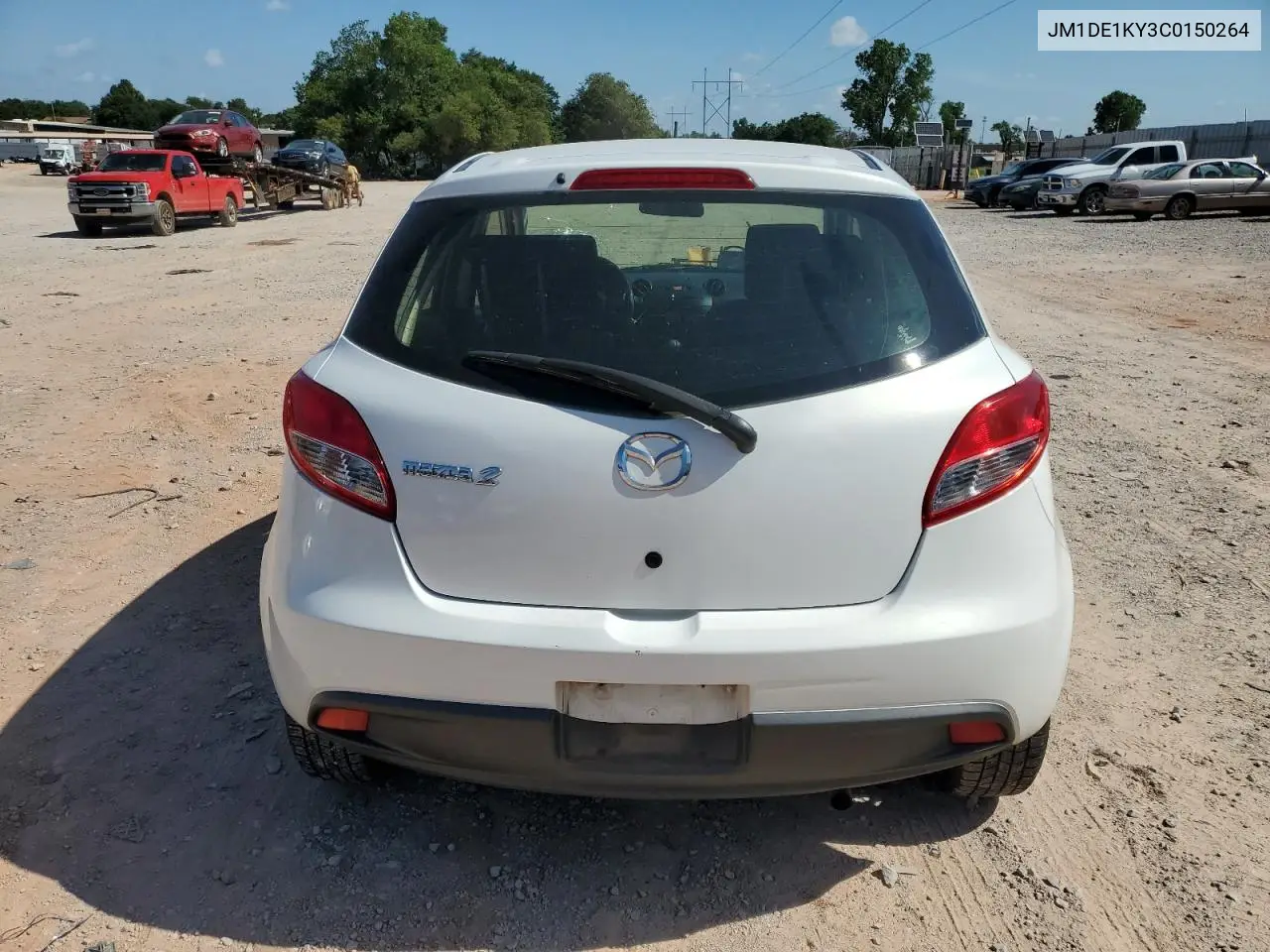 2012 Mazda Mazda2 VIN: JM1DE1KY3C0150264 Lot: 62579055