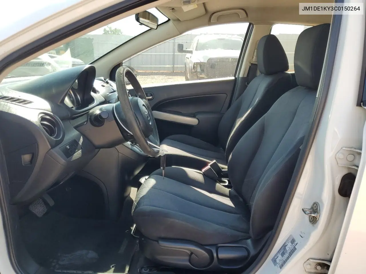 2012 Mazda Mazda2 VIN: JM1DE1KY3C0150264 Lot: 62579055