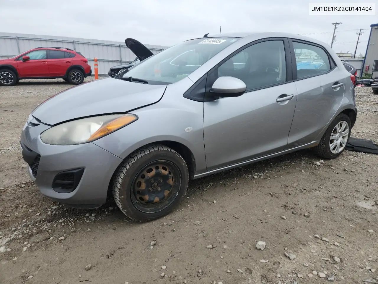 2012 Mazda Mazda2 VIN: JM1DE1KZ2C0141404 Lot: 62749445