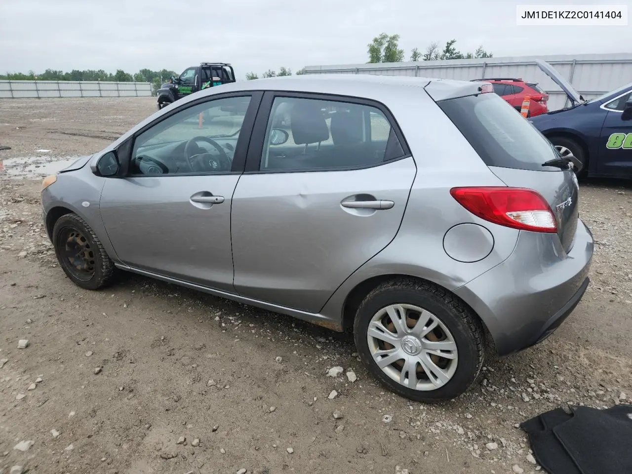 2012 Mazda Mazda2 VIN: JM1DE1KZ2C0141404 Lot: 62749445