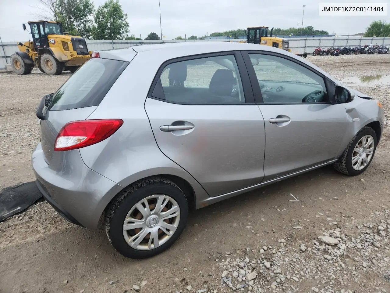 2012 Mazda Mazda2 VIN: JM1DE1KZ2C0141404 Lot: 62749445