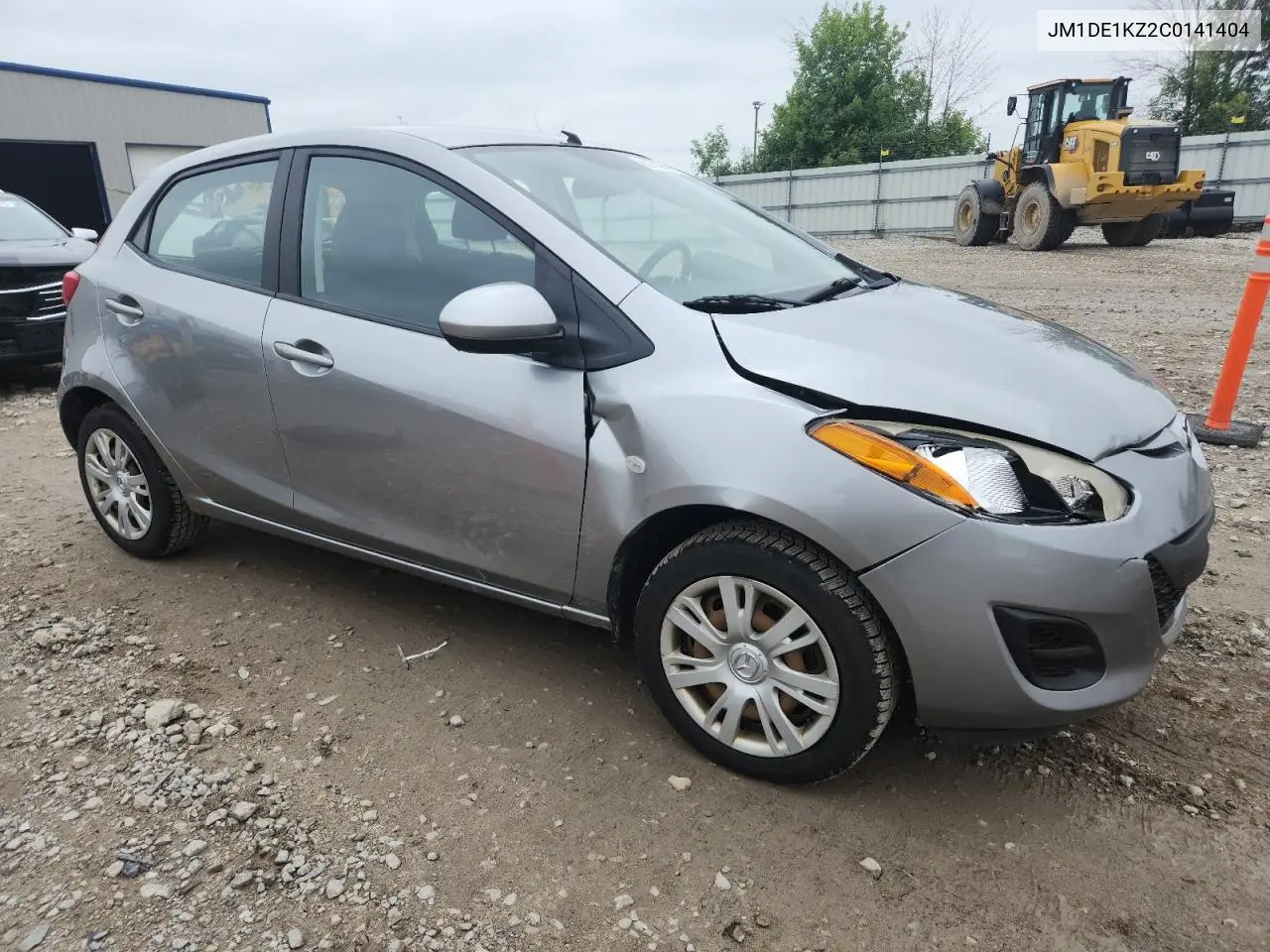 2012 Mazda Mazda2 VIN: JM1DE1KZ2C0141404 Lot: 62749445
