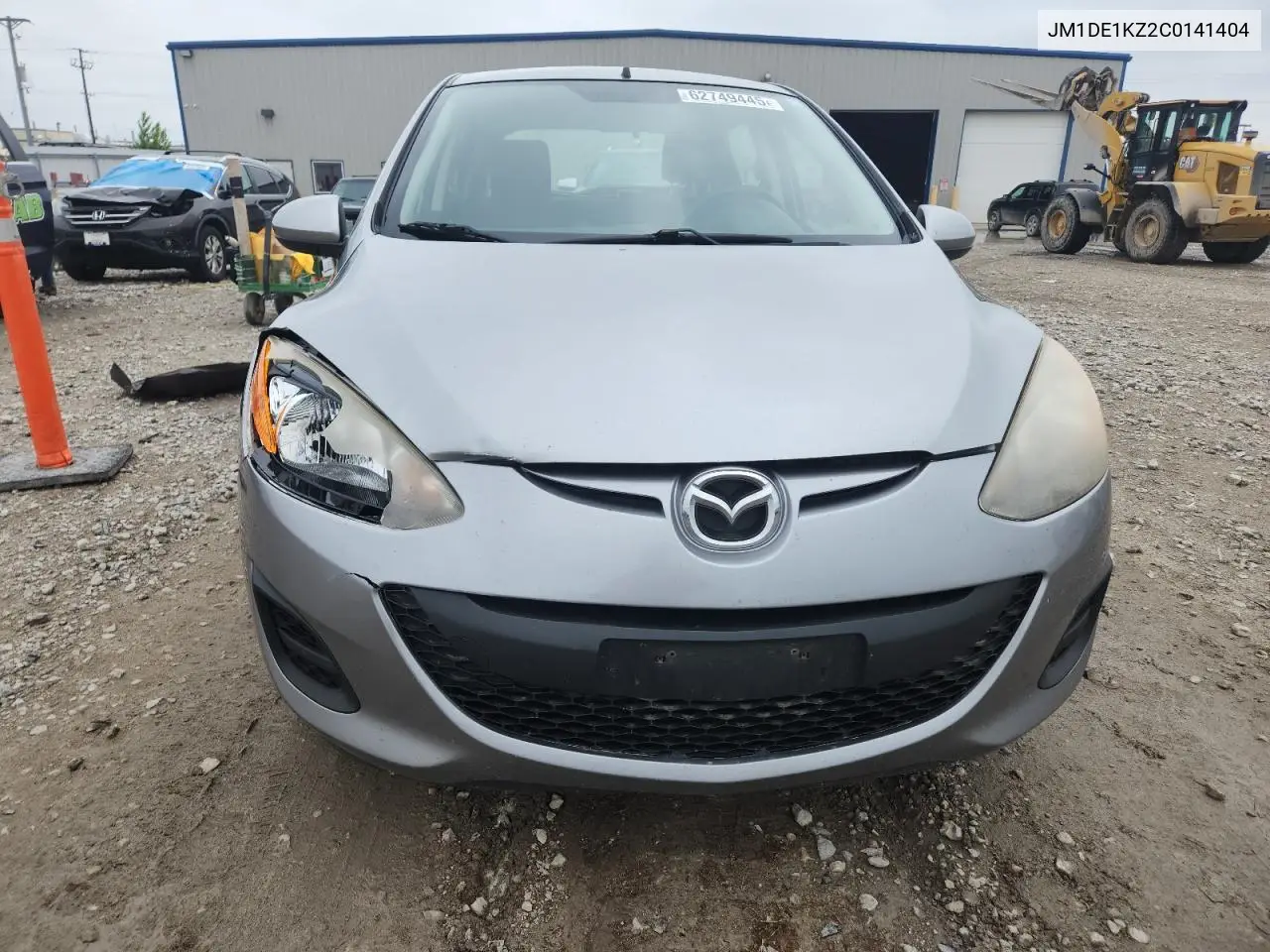 2012 Mazda Mazda2 VIN: JM1DE1KZ2C0141404 Lot: 62749445