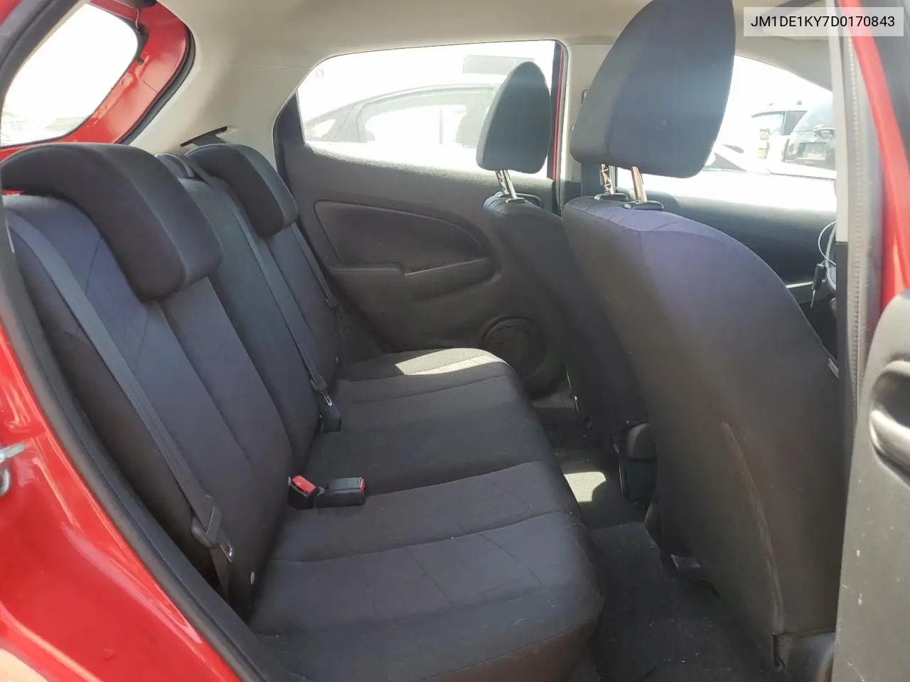 2013 Mazda Mazda2 VIN: JM1DE1KY7D0170843 Lot: 58974845