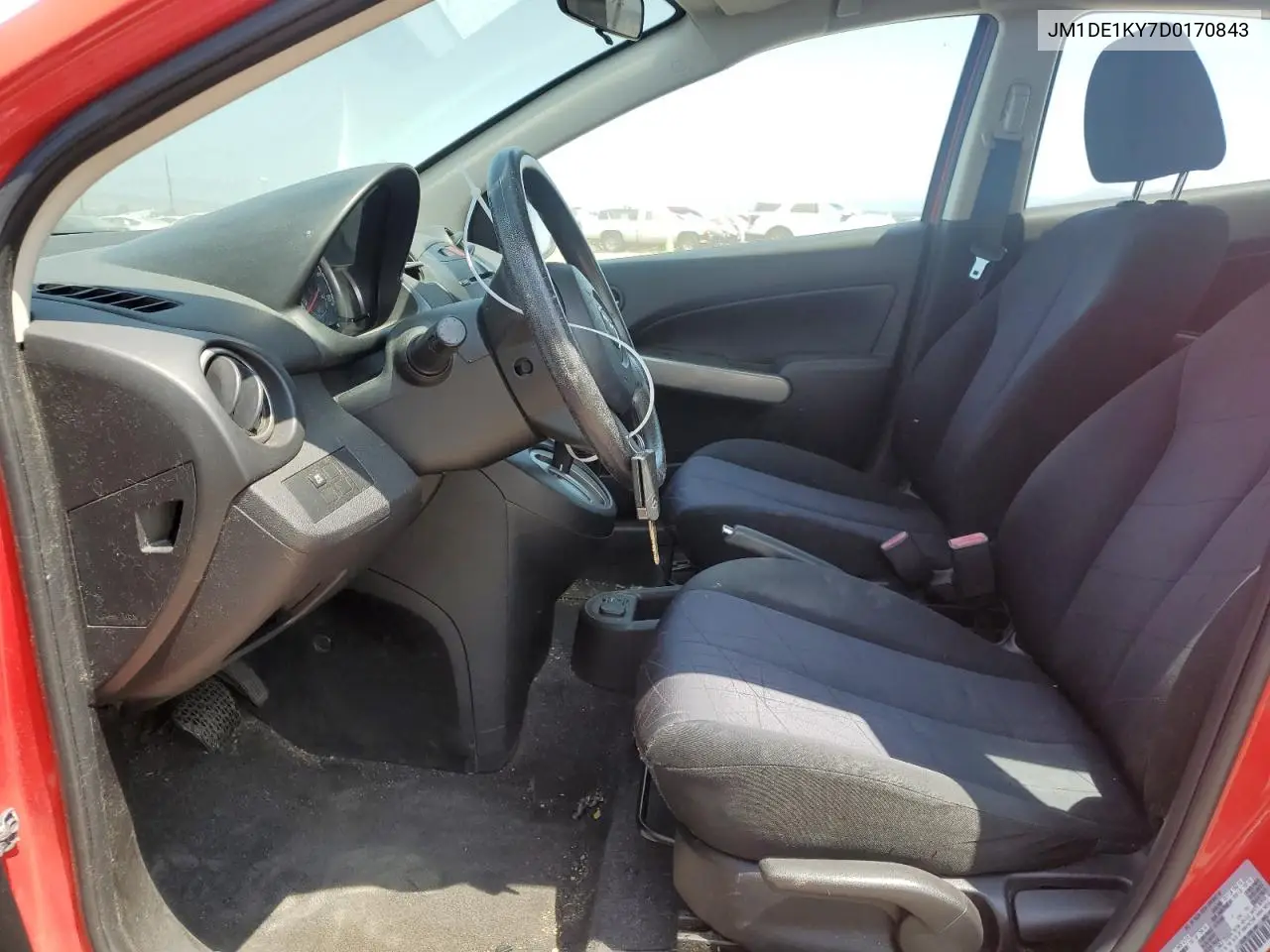 2013 Mazda Mazda2 VIN: JM1DE1KY7D0170843 Lot: 58974845