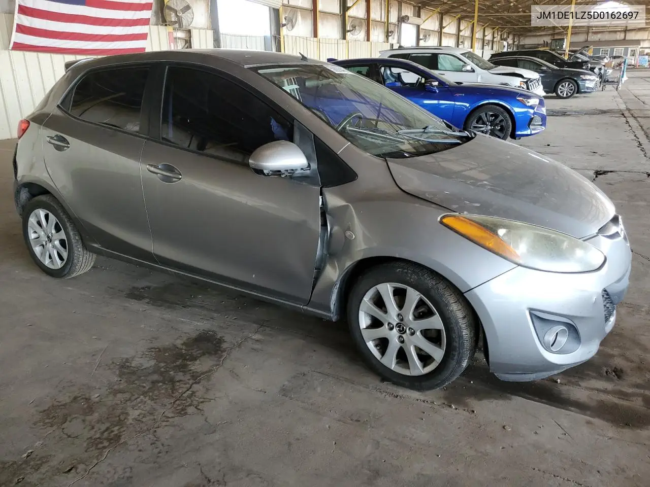 2013 Mazda Mazda2 VIN: JM1DE1LZ5D0162697 Lot: 59636445