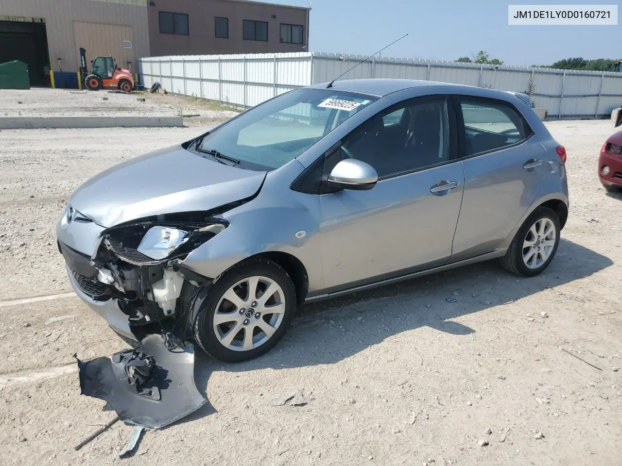 2013 Mazda Mazda2 VIN: JM1DE1LY0D0160721 Lot: 59969225
