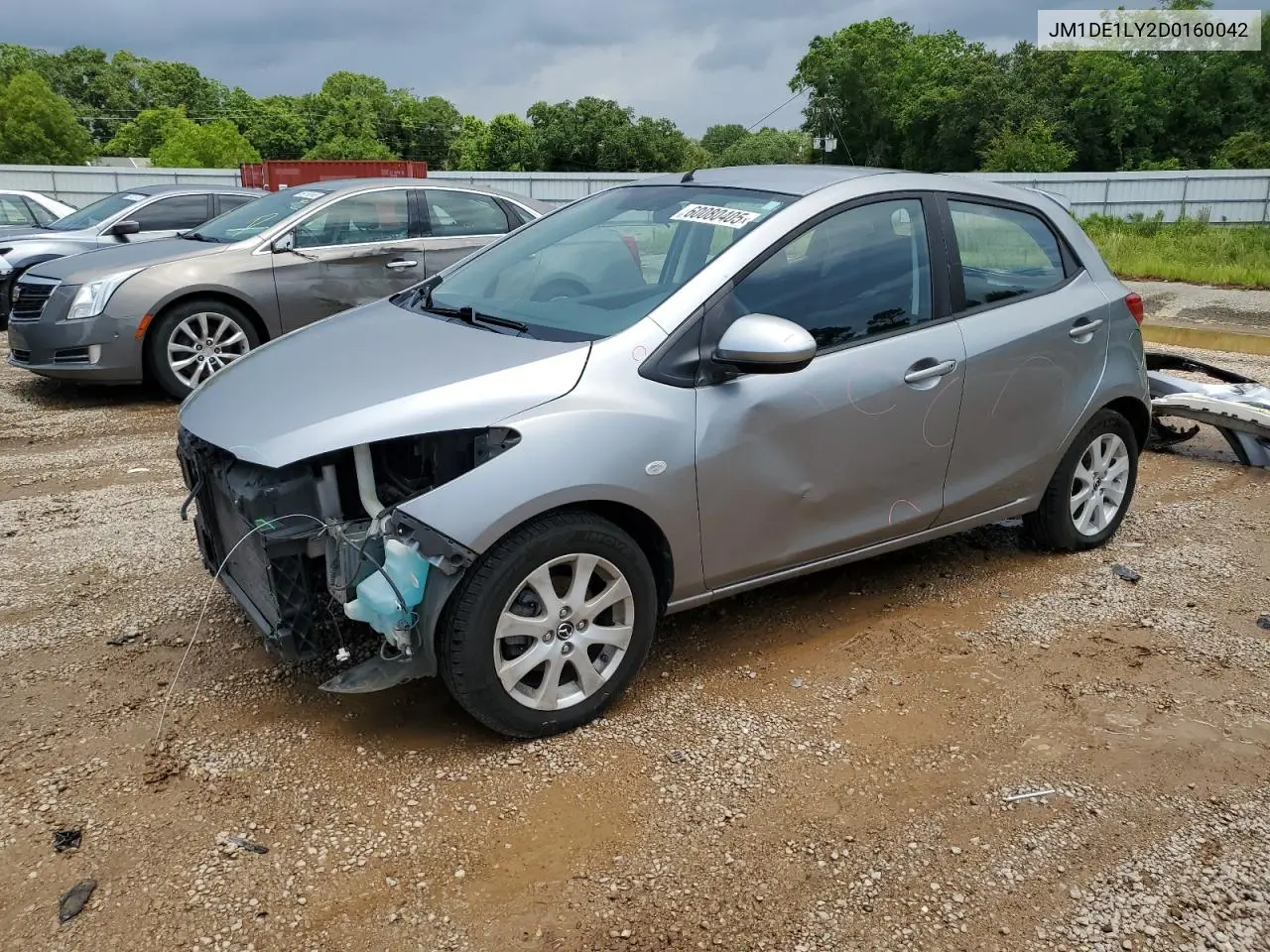 2013 Mazda Mazda2 VIN: JM1DE1LY2D0160042 Lot: 60080405
