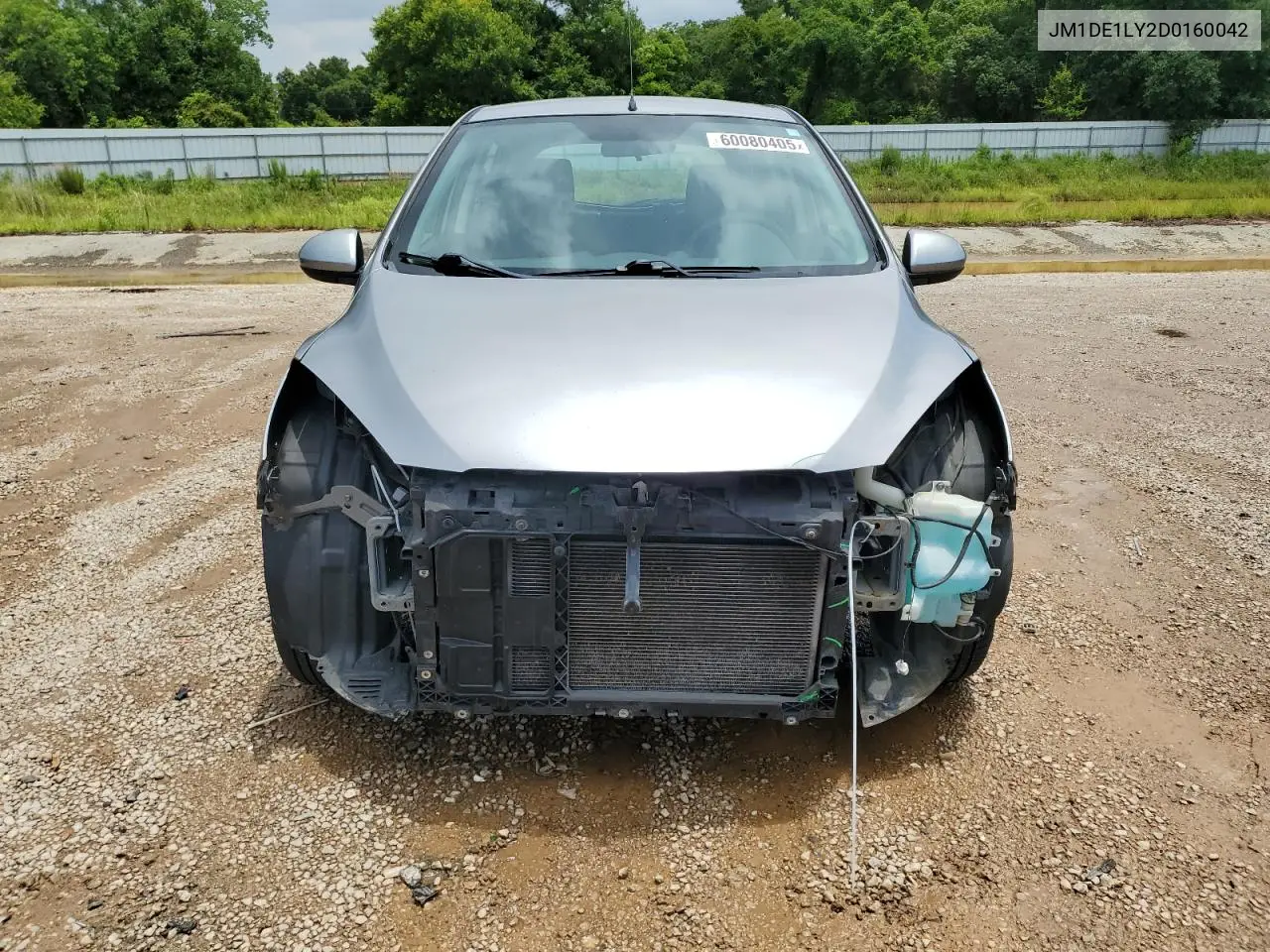 2013 Mazda Mazda2 VIN: JM1DE1LY2D0160042 Lot: 60080405