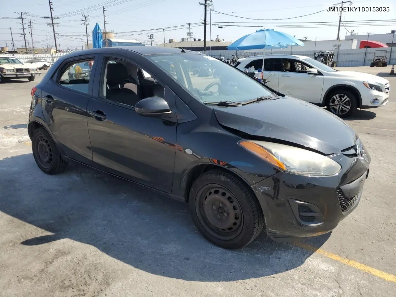 2013 Mazda Mazda2 VIN: JM1DE1KY1D0153035 Lot: 60116775