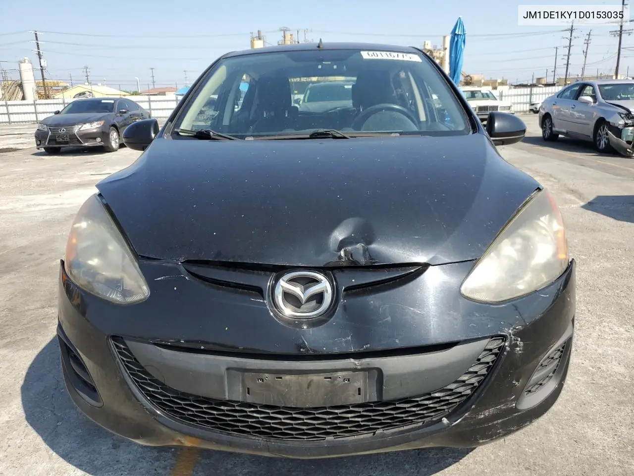2013 Mazda Mazda2 VIN: JM1DE1KY1D0153035 Lot: 60116775
