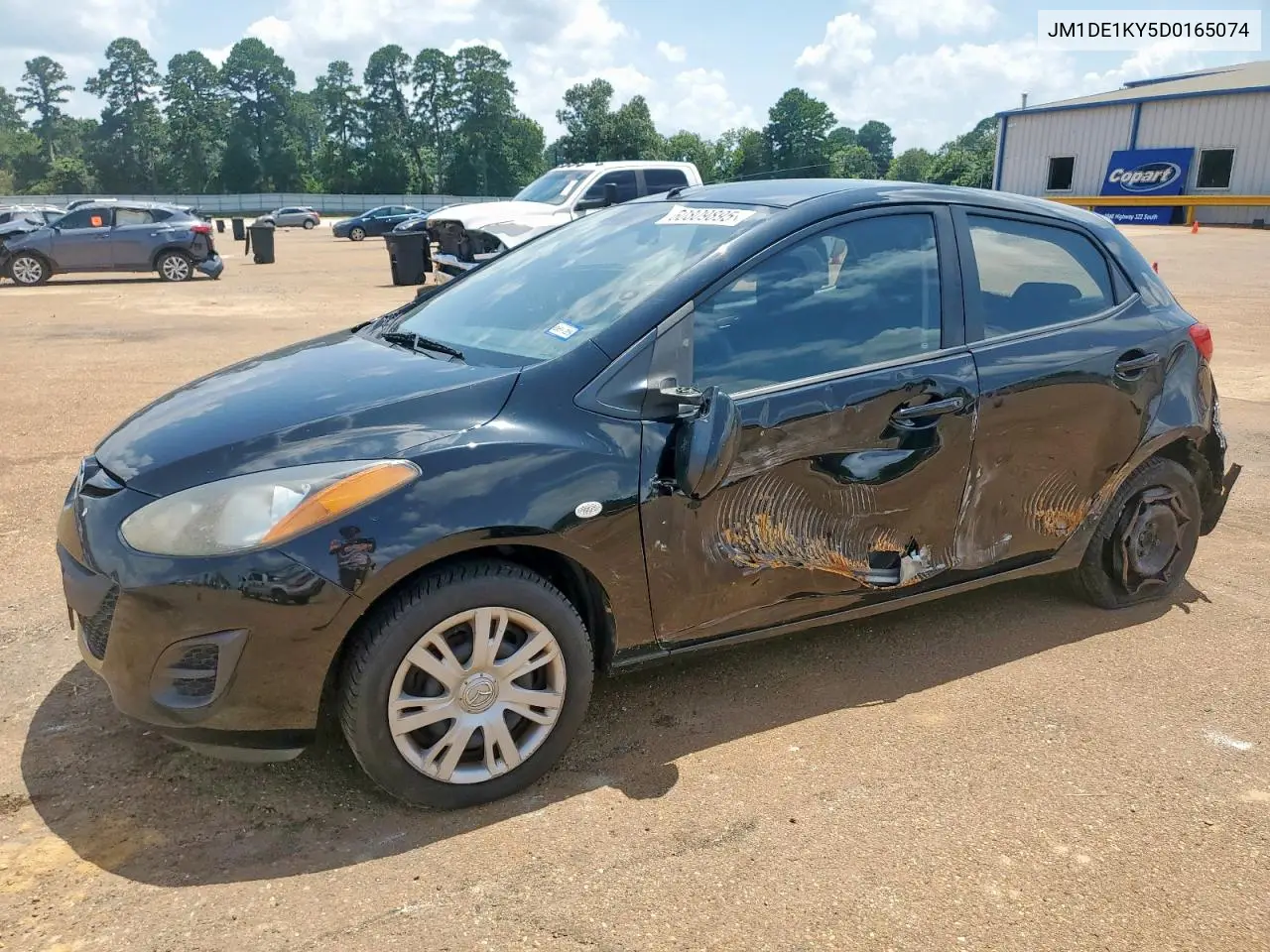 2013 Mazda Mazda2 VIN: JM1DE1KY5D0165074 Lot: 60809895