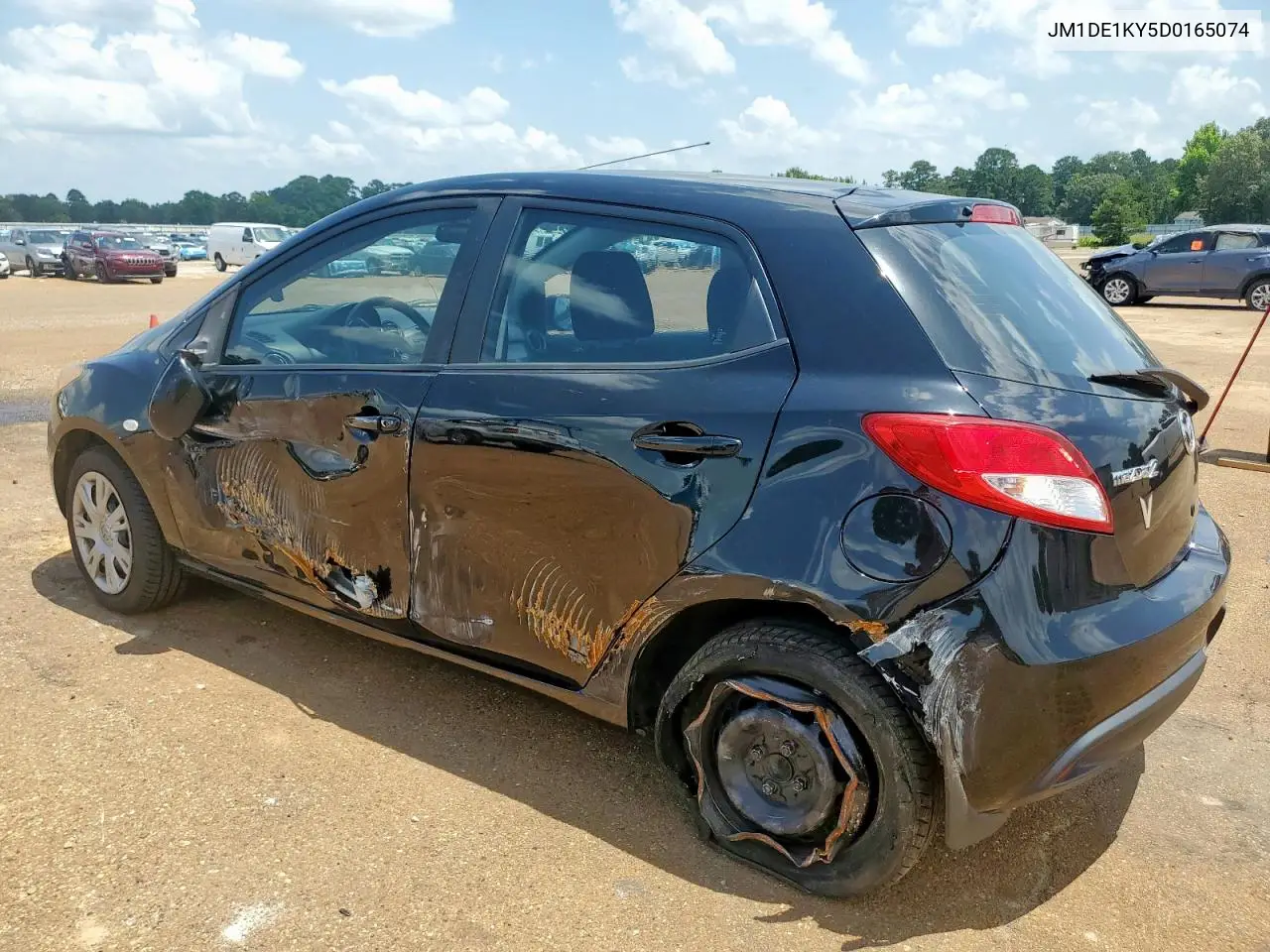 2013 Mazda Mazda2 VIN: JM1DE1KY5D0165074 Lot: 60809895