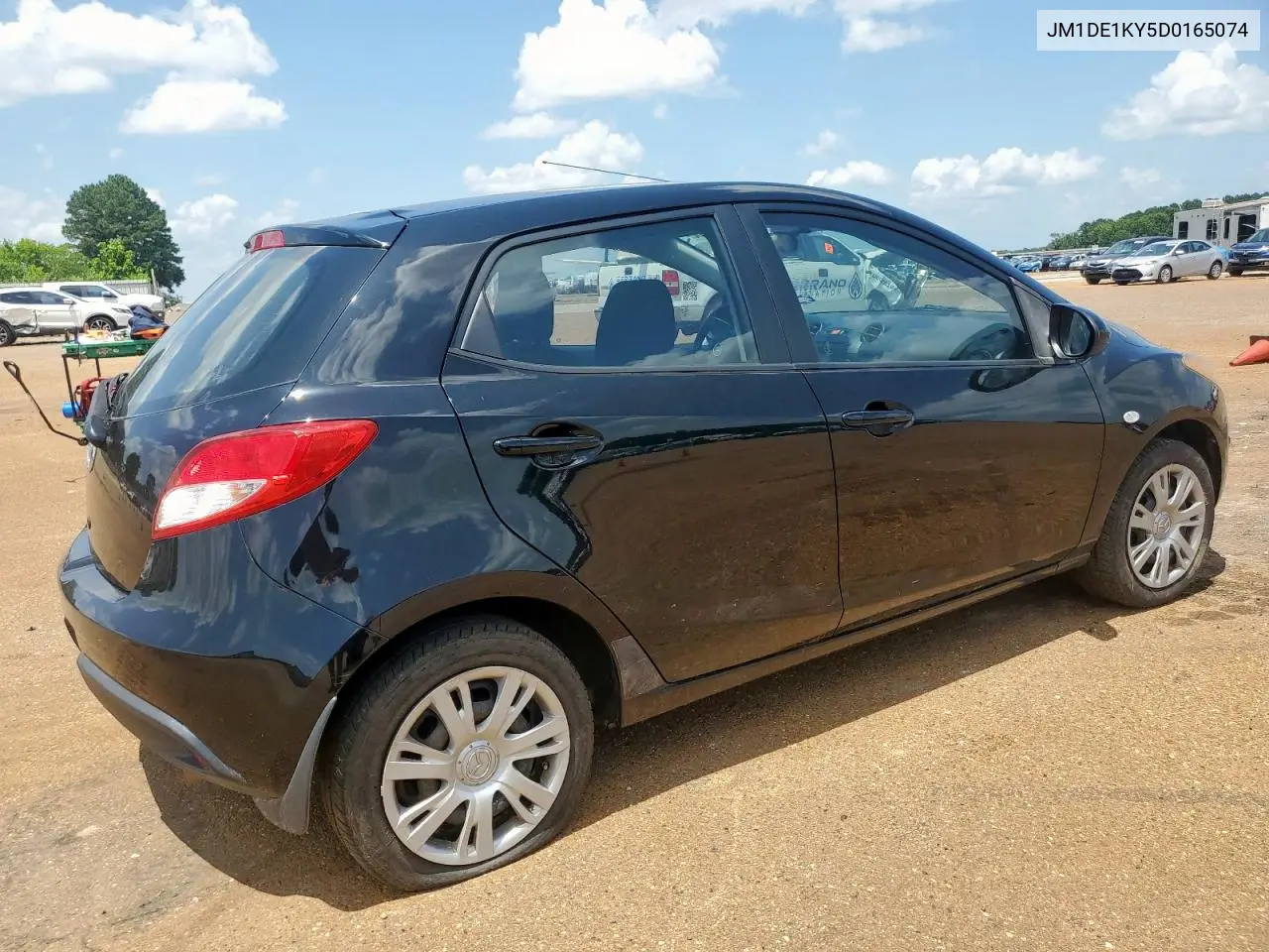 2013 Mazda Mazda2 VIN: JM1DE1KY5D0165074 Lot: 60809895