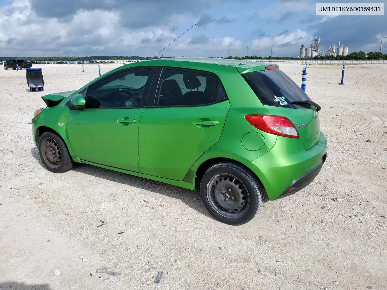 2013 Mazda Mazda2 VIN: JM1DE1KY6D0159431 Lot: 61645235