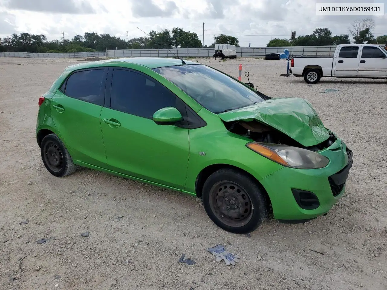 2013 Mazda Mazda2 VIN: JM1DE1KY6D0159431 Lot: 61645235