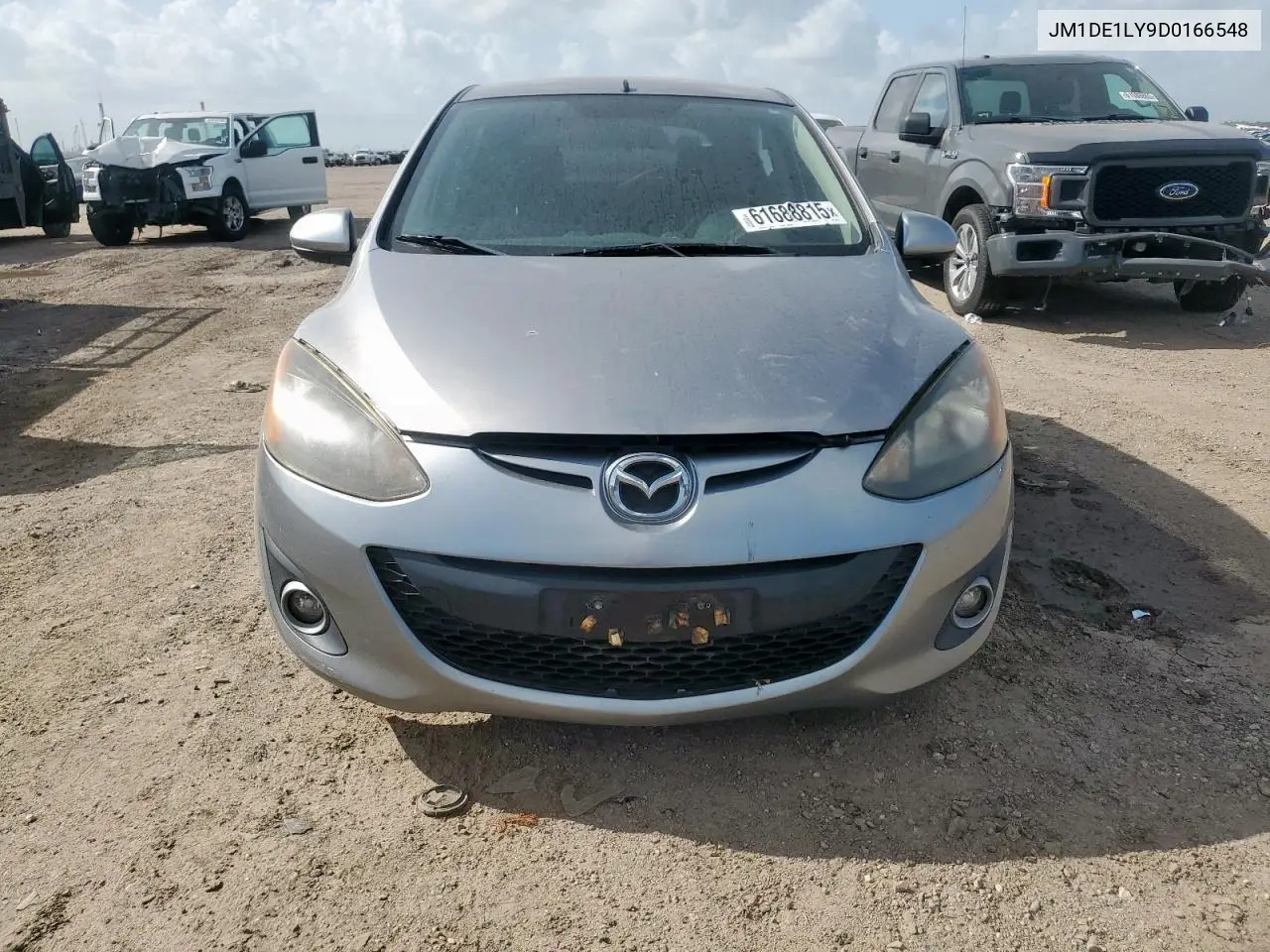 2013 Mazda Mazda2 VIN: JM1DE1LY9D0166548 Lot: 61688815