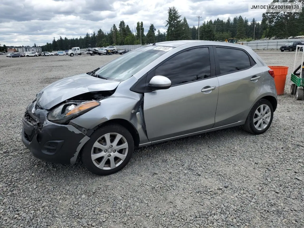 2013 Mazda Mazda2 VIN: JM1DE1KZ4D0168170 Lot: 61871565