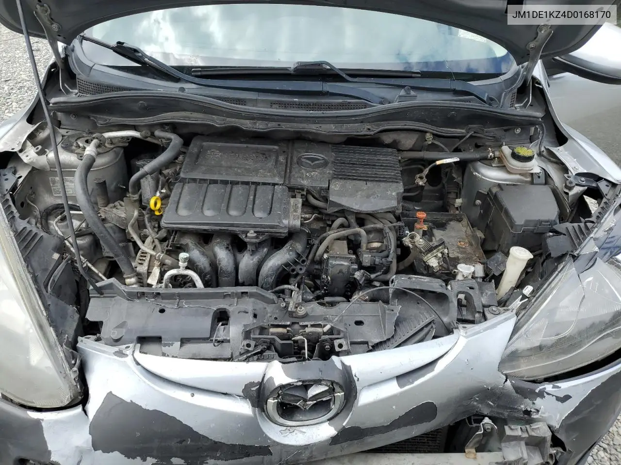 2013 Mazda Mazda2 VIN: JM1DE1KZ4D0168170 Lot: 61871565