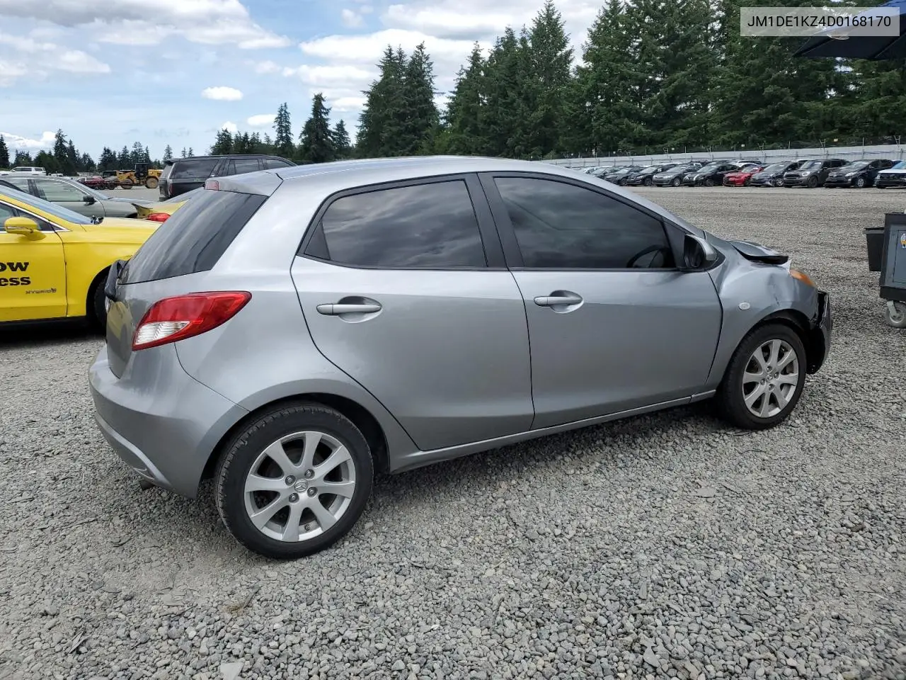 2013 Mazda Mazda2 VIN: JM1DE1KZ4D0168170 Lot: 61871565
