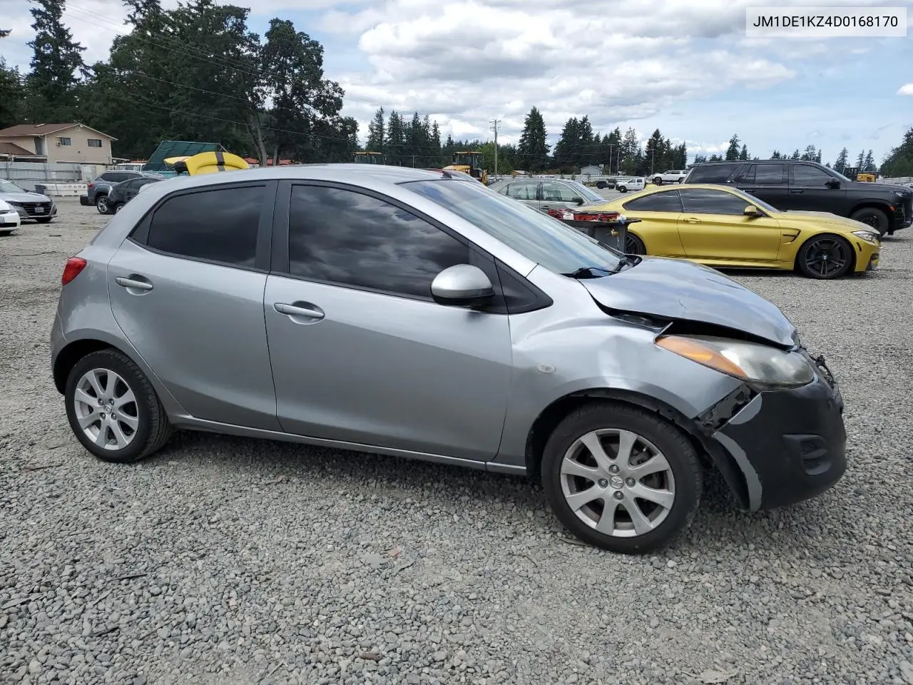 2013 Mazda Mazda2 VIN: JM1DE1KZ4D0168170 Lot: 61871565