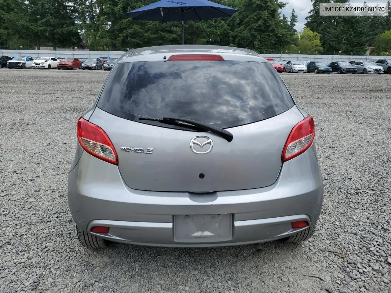 2013 Mazda Mazda2 VIN: JM1DE1KZ4D0168170 Lot: 61871565