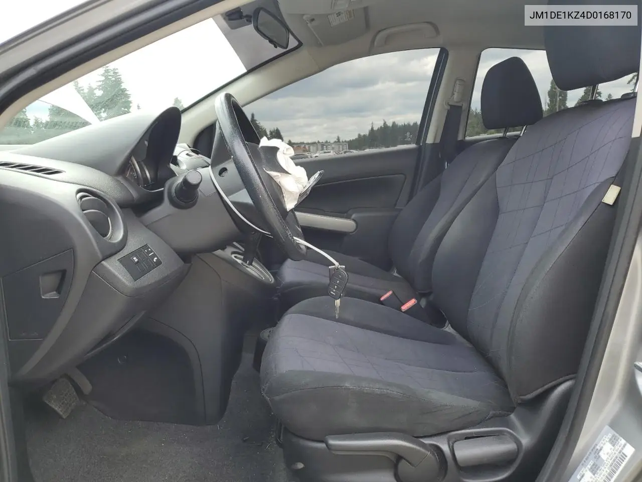 2013 Mazda Mazda2 VIN: JM1DE1KZ4D0168170 Lot: 61871565
