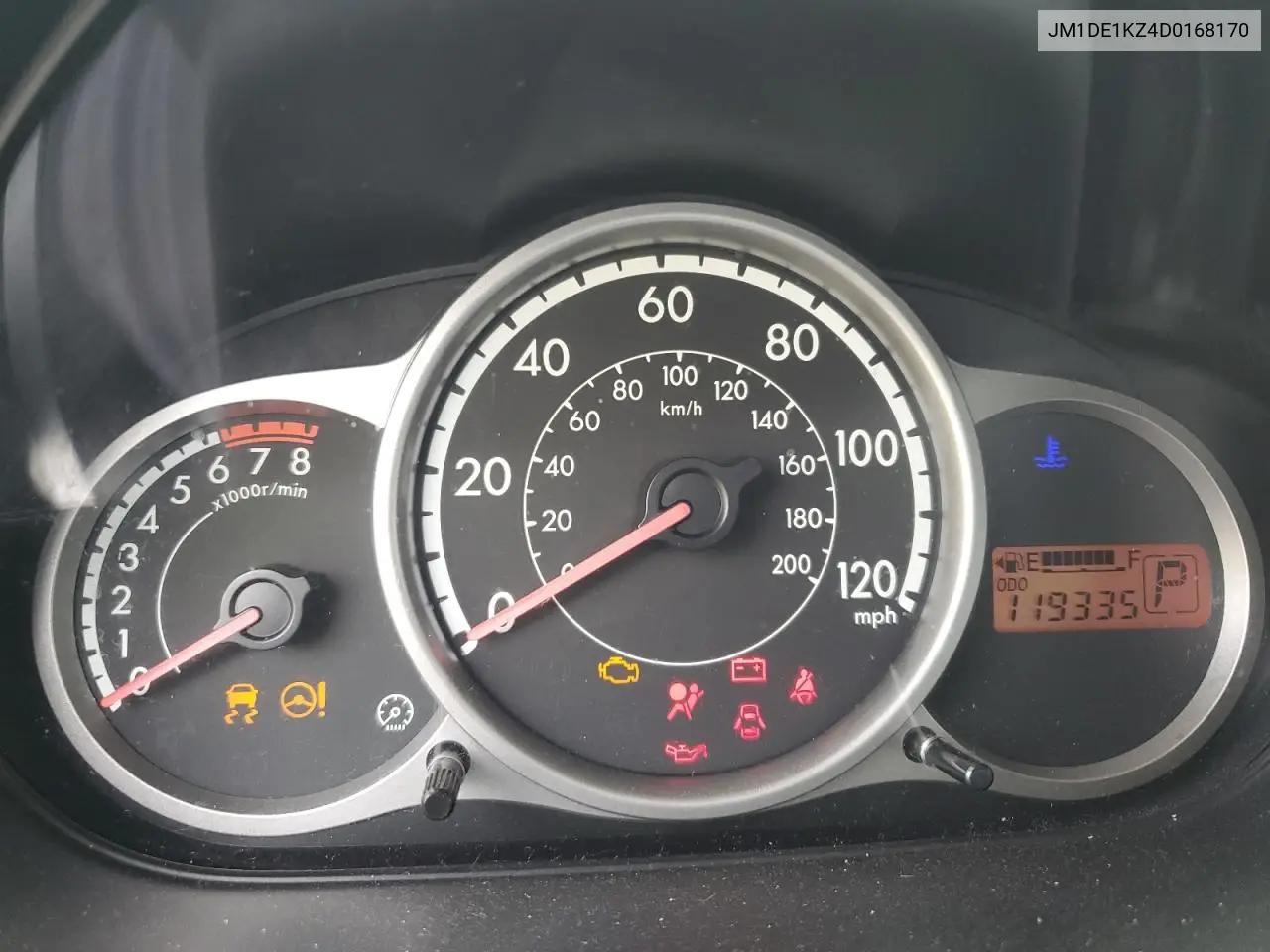 2013 Mazda Mazda2 VIN: JM1DE1KZ4D0168170 Lot: 61871565