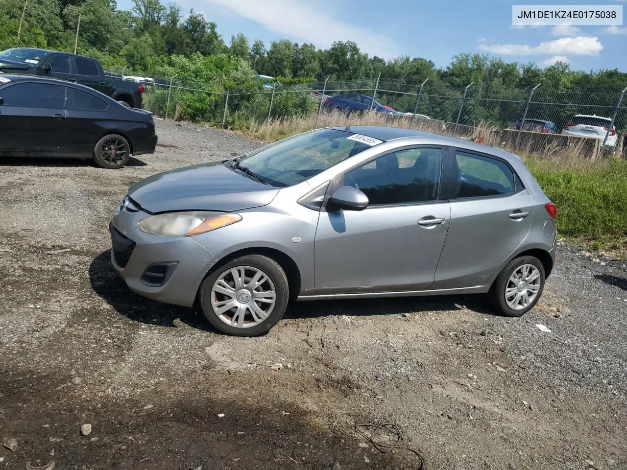 2014 Mazda Mazda2 Sport VIN: JM1DE1KZ4E0175038 Lot: 56654565