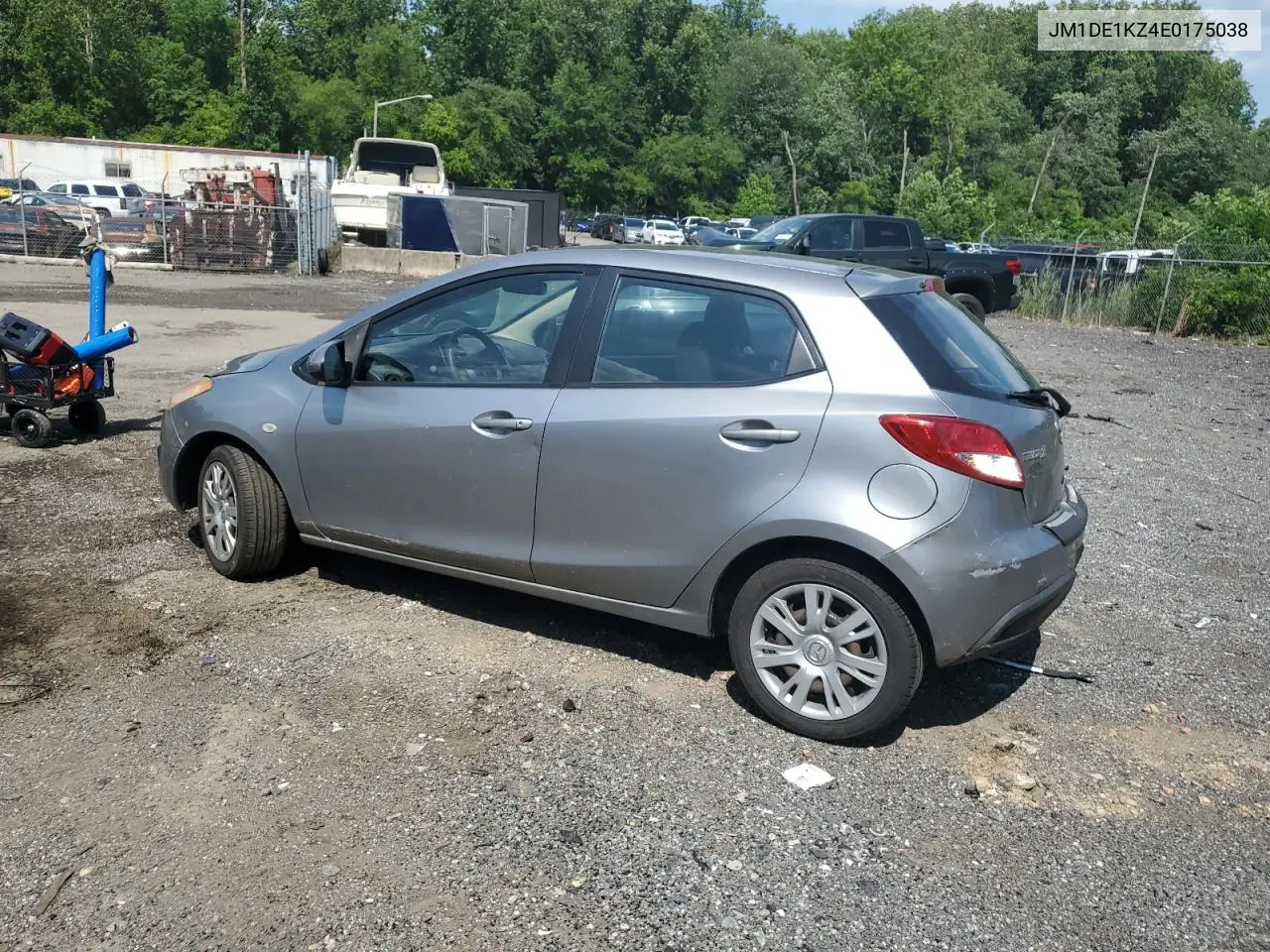 2014 Mazda Mazda2 Sport VIN: JM1DE1KZ4E0175038 Lot: 56654565