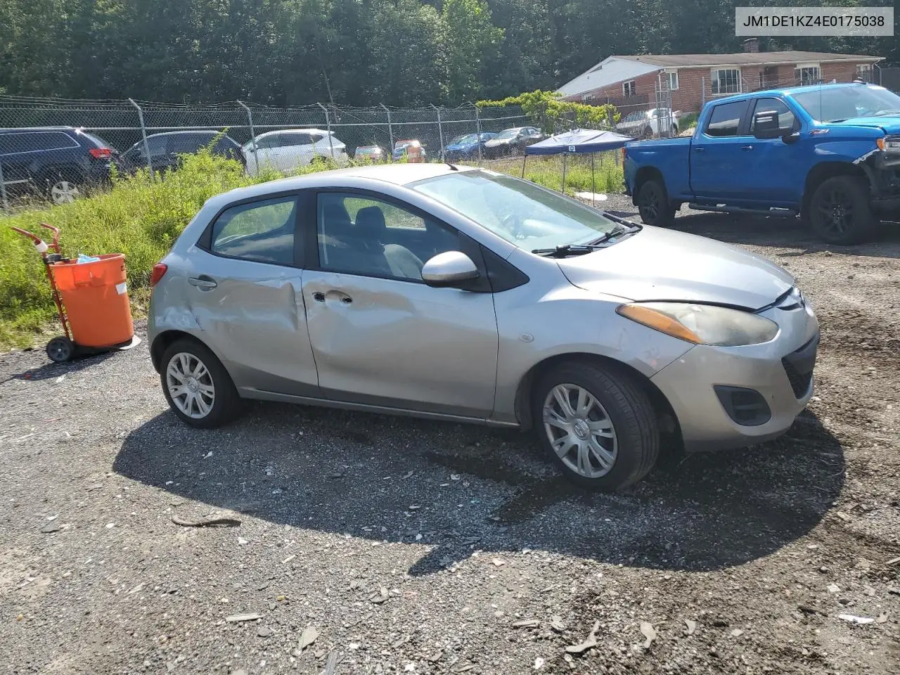 2014 Mazda Mazda2 Sport VIN: JM1DE1KZ4E0175038 Lot: 56654565