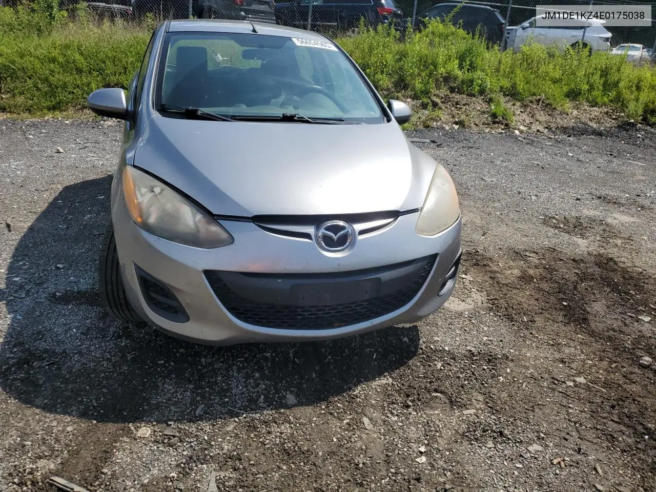 2014 Mazda Mazda2 Sport VIN: JM1DE1KZ4E0175038 Lot: 56654565